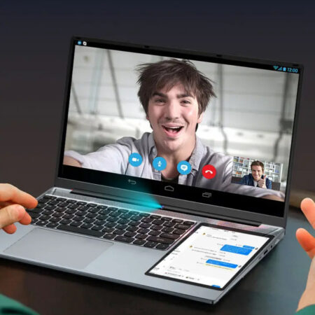 15.6inch + 7inch Personal & Home Laptops 16GB DDR4 RAM 256GB 512GB 1TB SSD Window 10 11 Business Office Laptop