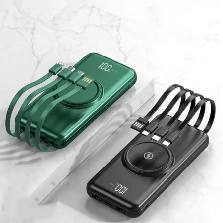 Fast Quick Charge 20000Mah Power Banks Mobile Phone Portable Powerbank 20000Mah Charger Wireless Power Bank